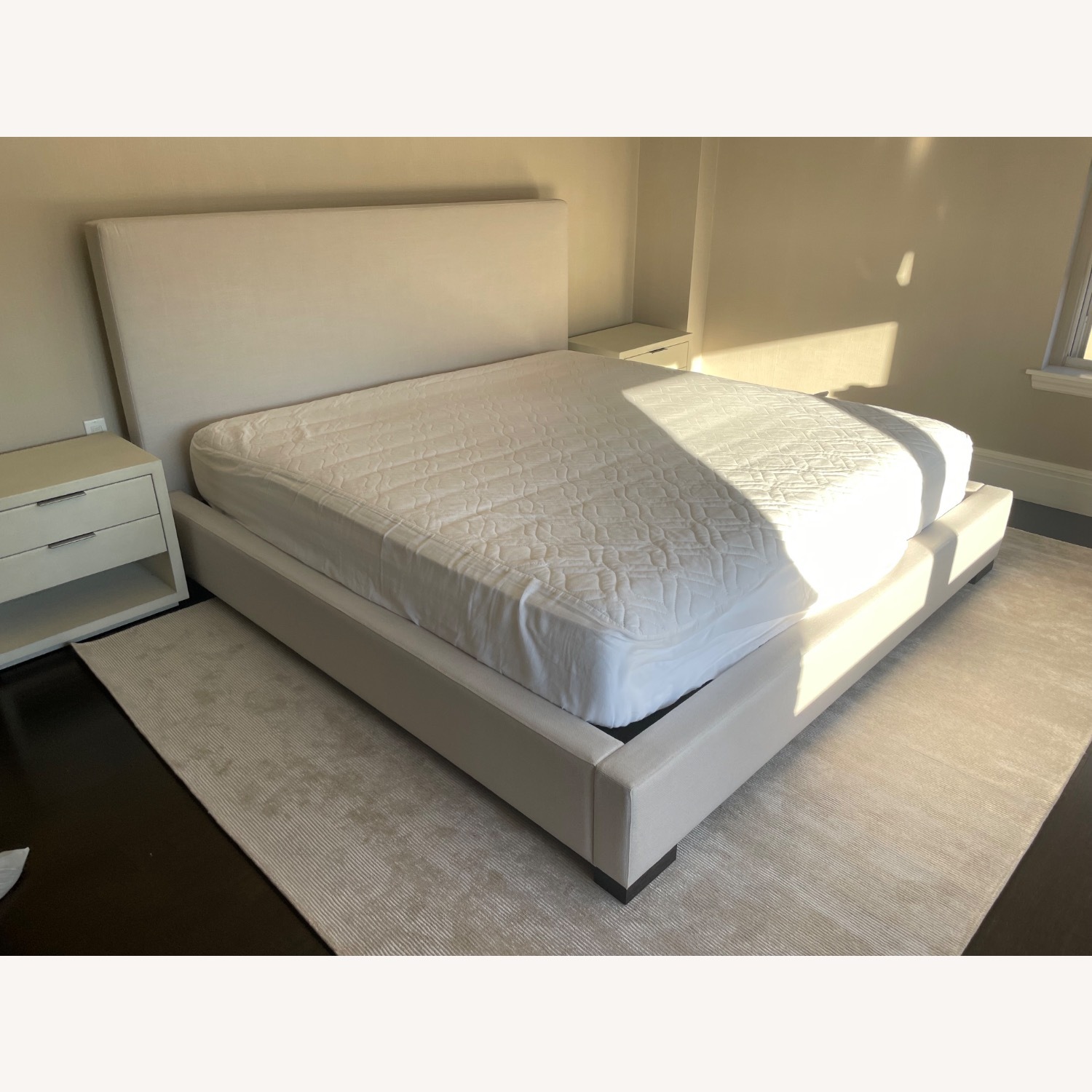 Restoration Hardware Modena Fabric Panel Bed - image-2