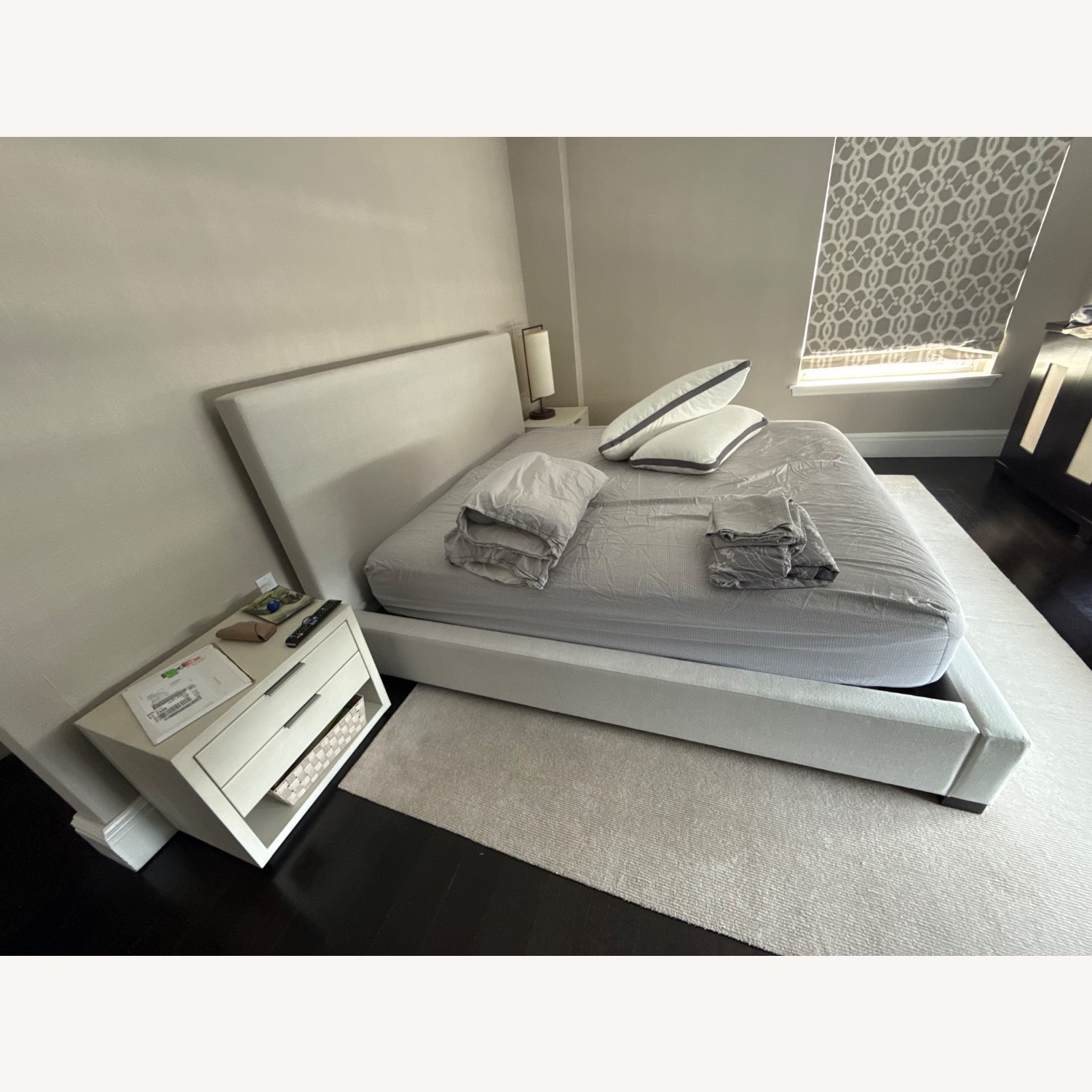 Restoration Hardware Modena Fabric Panel Bed - image-3