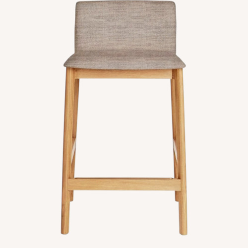 Used Design Within Reach Natural Boucle Stools for sale on AptDeco