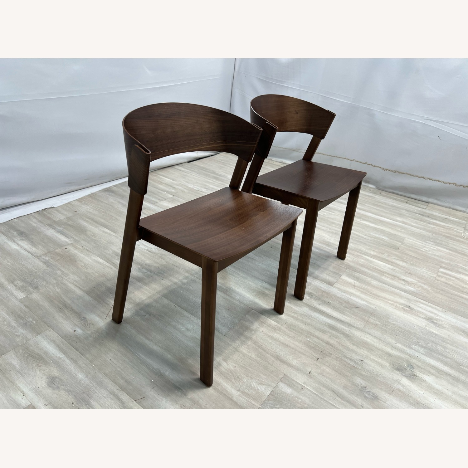 Hoft Home Aldo Dining Chair Set of 2 Walnut - image-7