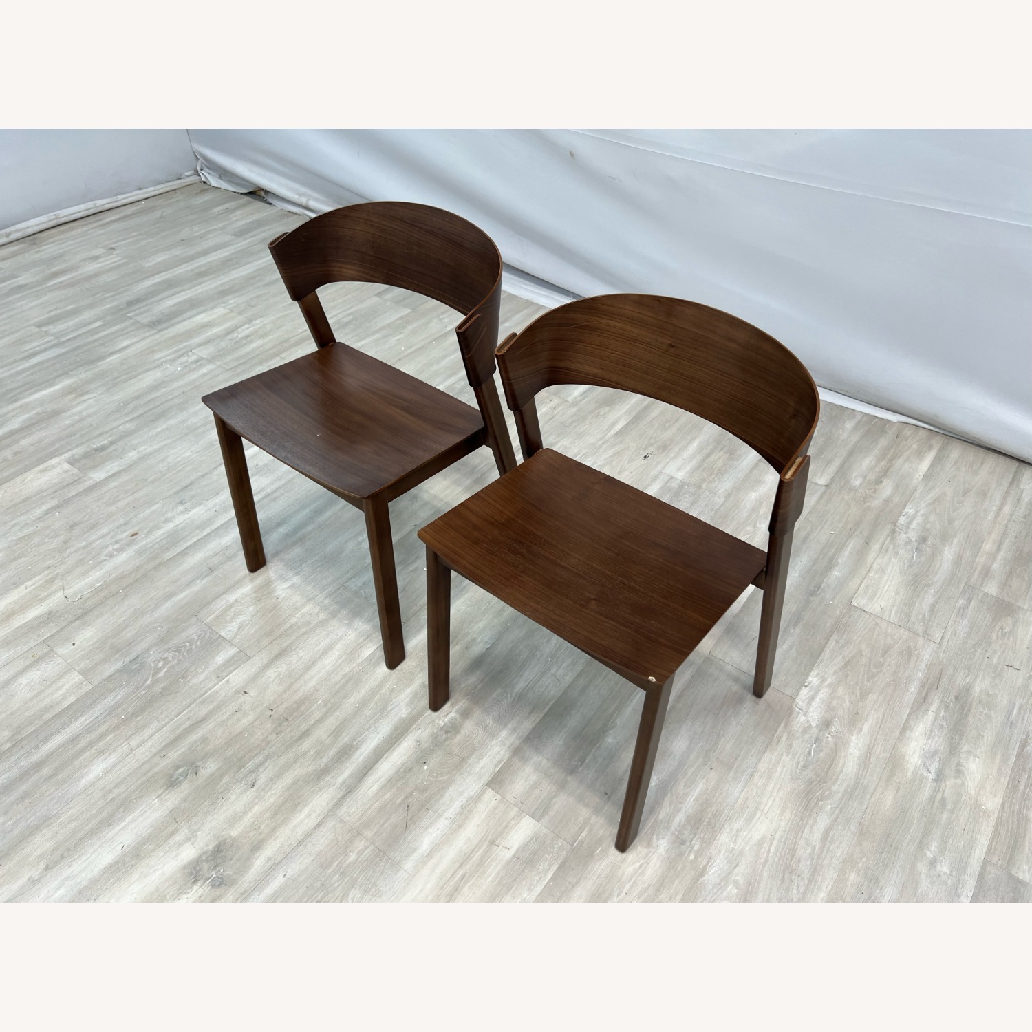 Hoft Home Aldo Dining Chair Set of 2 Walnut - image-2