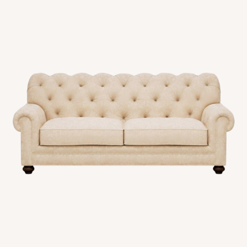 Used Ethan Allen Chadwick Ivory Sofa for sale on AptDeco