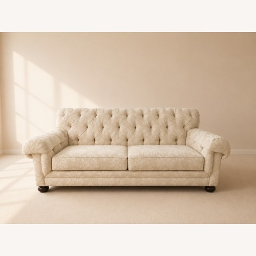 Used Ethan Allen Chadwick Ivory Sofa for sale on AptDeco