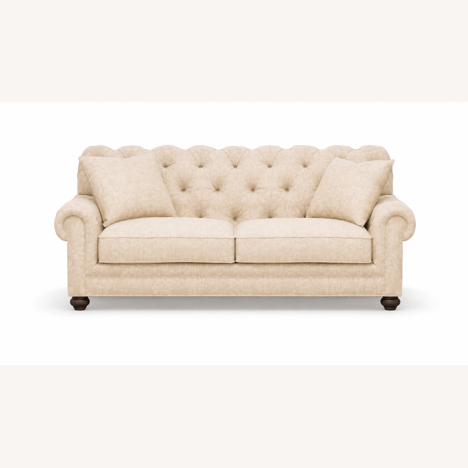 Ethan Allen Chadwick Ivory Sofa - image-6