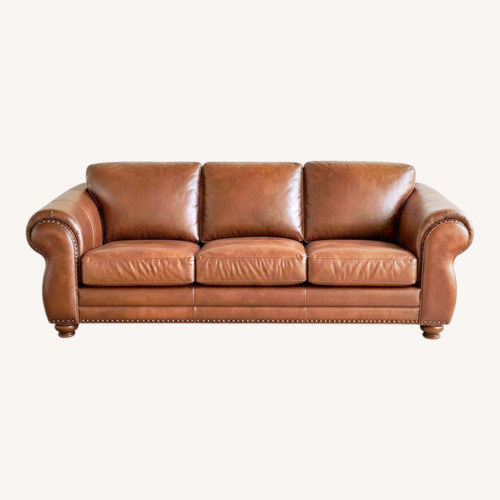 Used Genuine Leather Sofa for sale on AptDeco