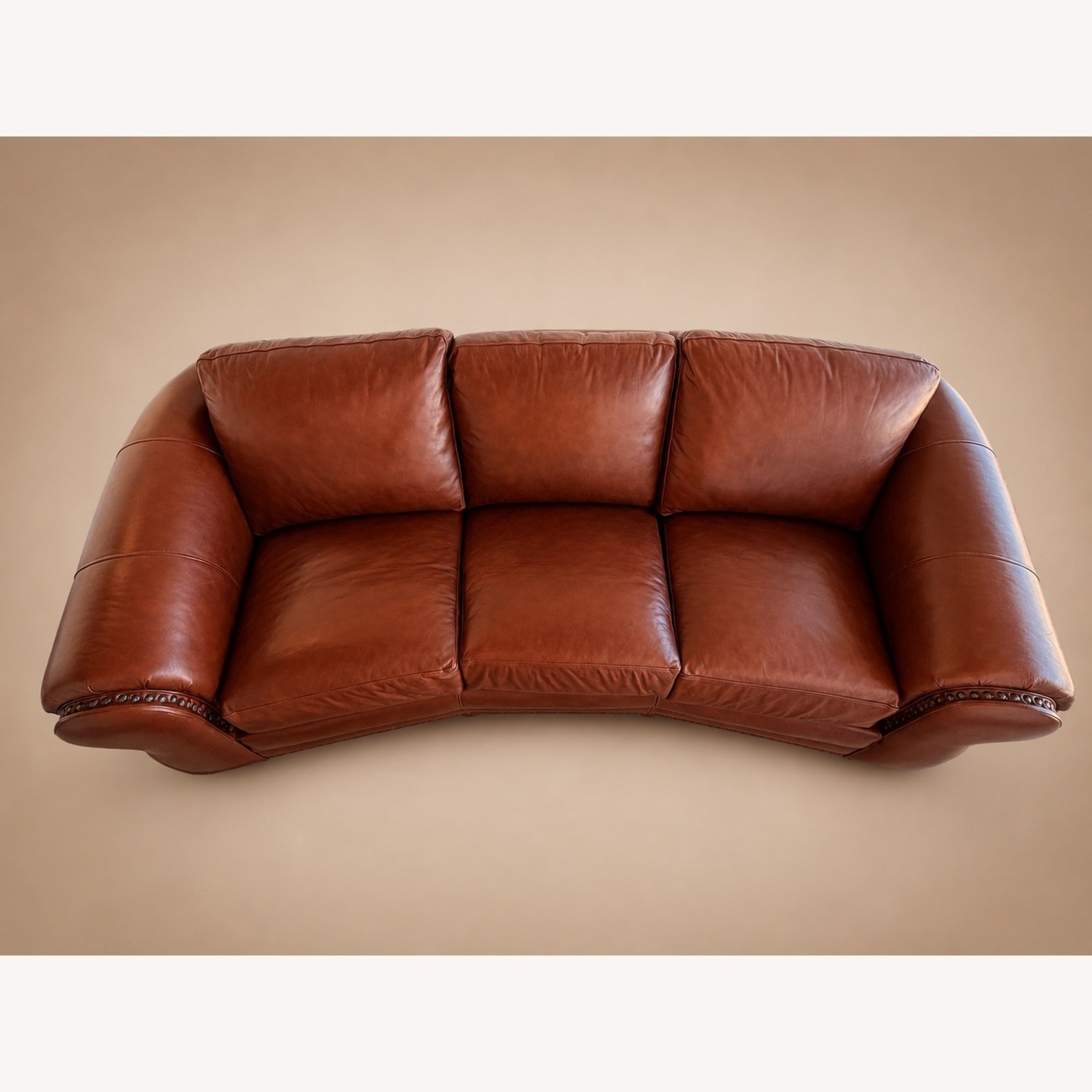 Genuine Leather Sofa - image-7