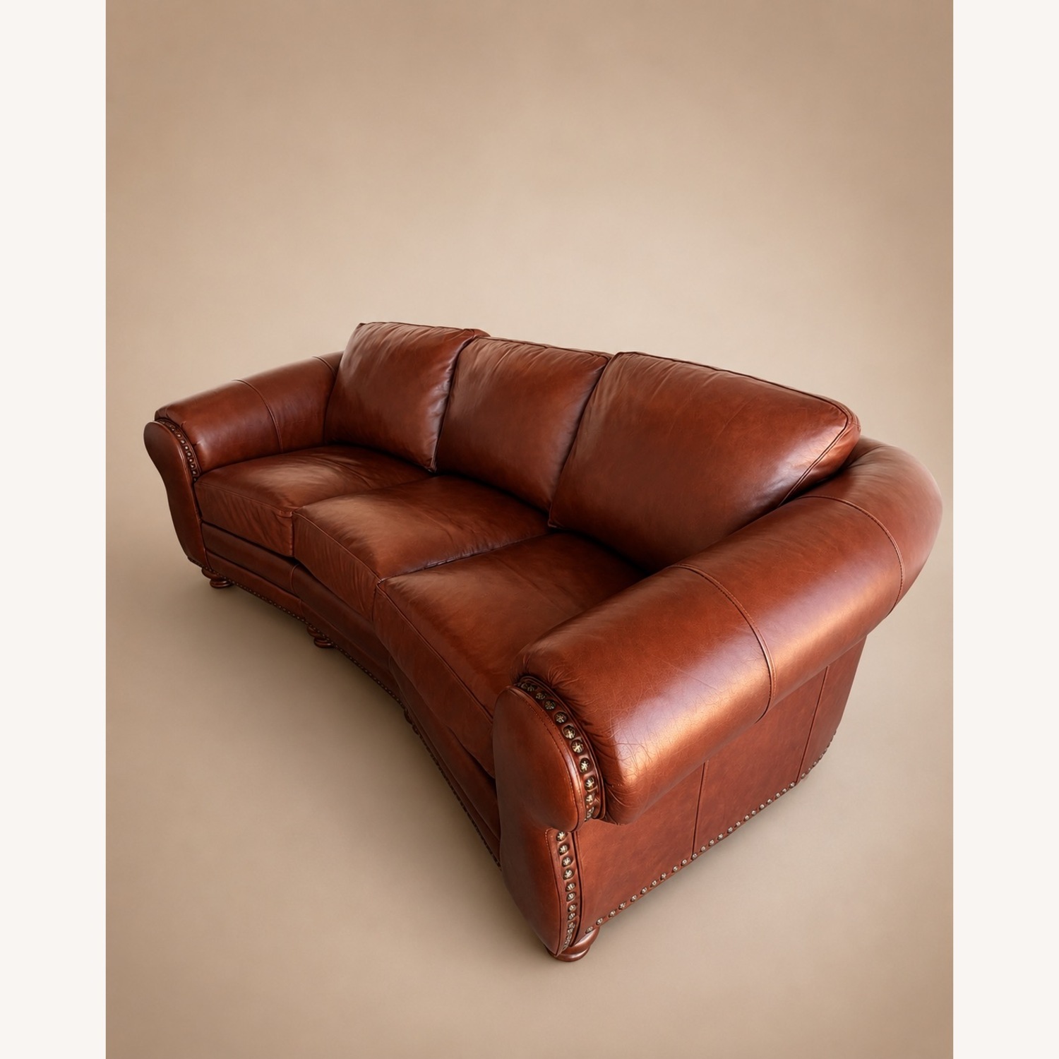 Genuine Leather Sofa - image-3