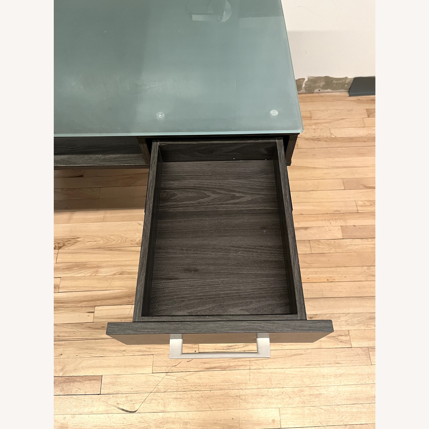 Matte Glass Contemporary Desk - image-5