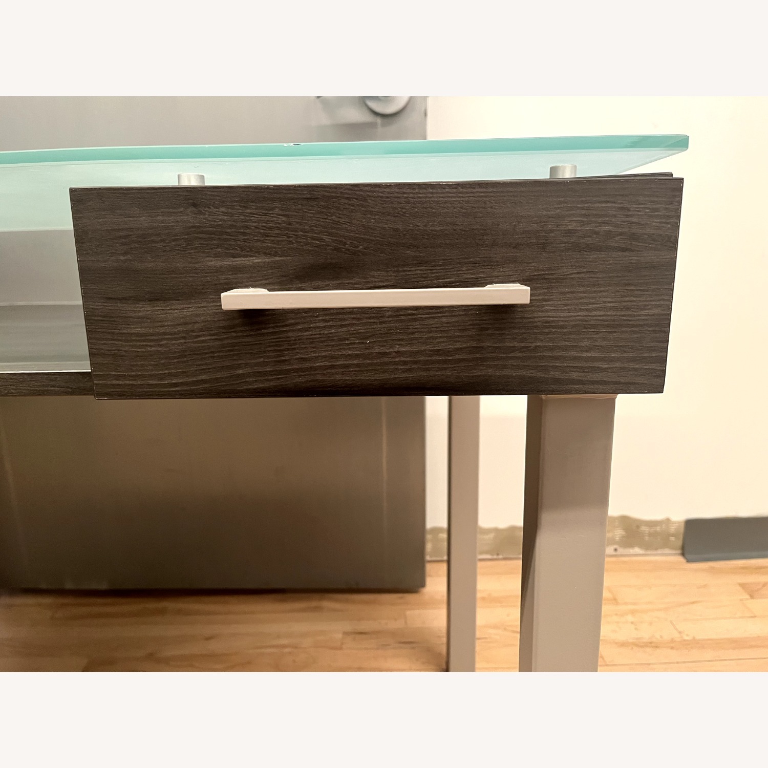Matte Glass Contemporary Desk - image-4