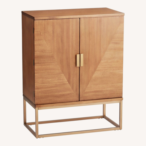 Used World Market Bar Cabinet for sale on AptDeco