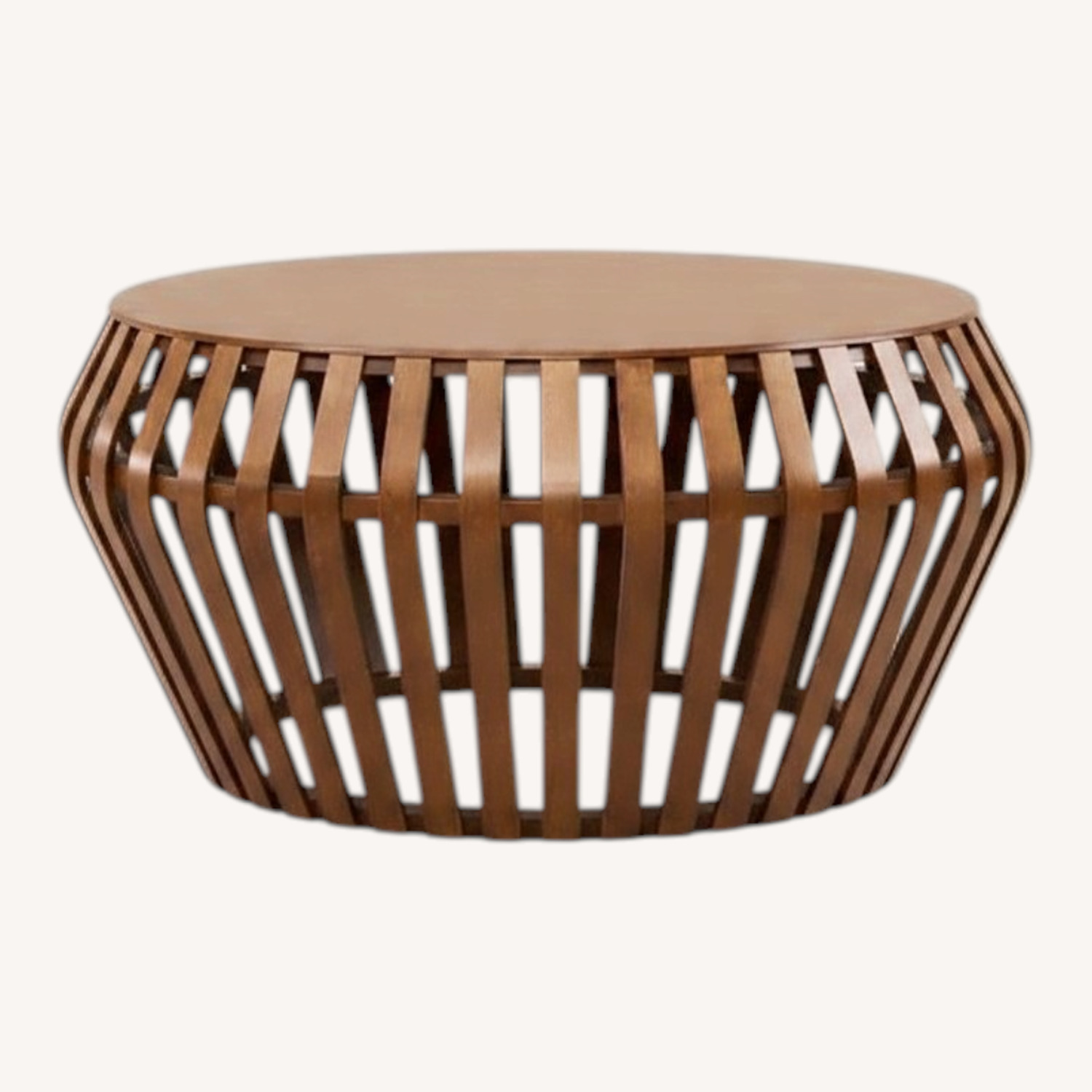 West Elm Bentwood Dark Brown Coffee Table - image-0