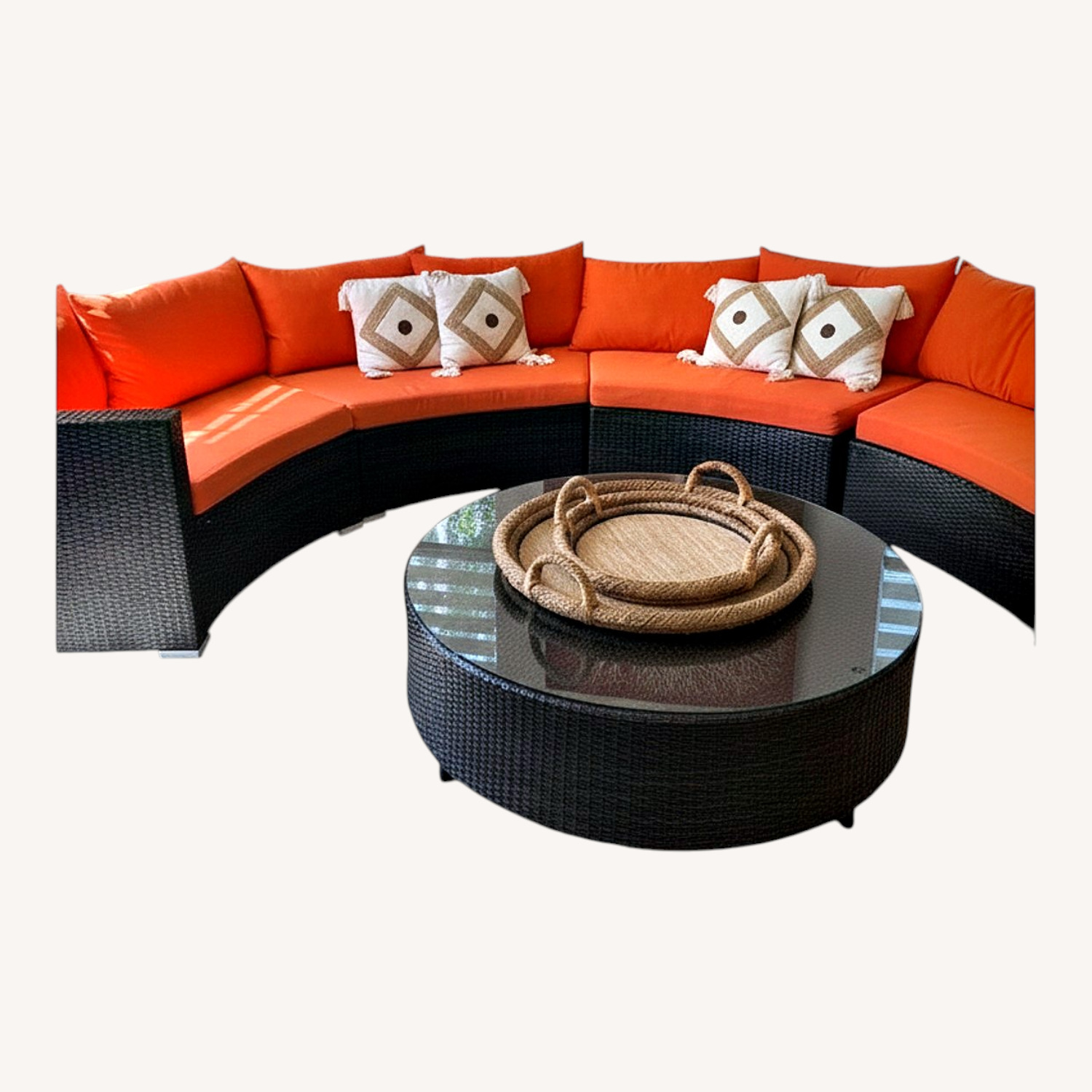 Orange Patio Furniture - image-0