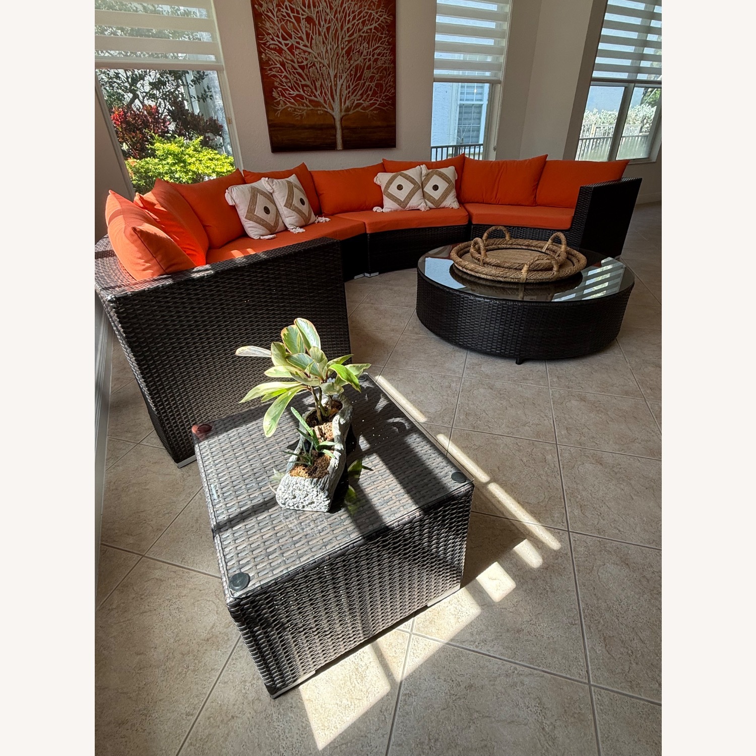 Orange Patio Furniture - image-2