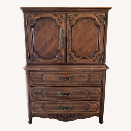 Used Vintage Thomasville French Provincial Armoire for sale on AptDeco