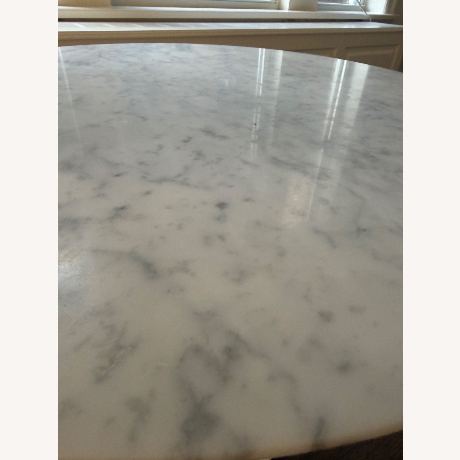 Rove Concepts Tulip White Marble Dining Table - image-6