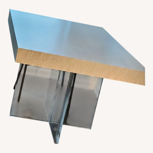 Used ModShop White Wood Dining Table for sale on AptDeco