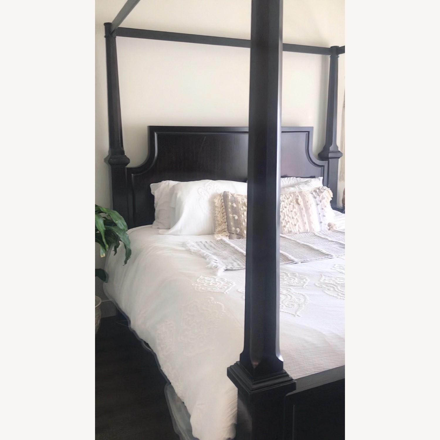 King Size Canopy Bed Frame - image-2