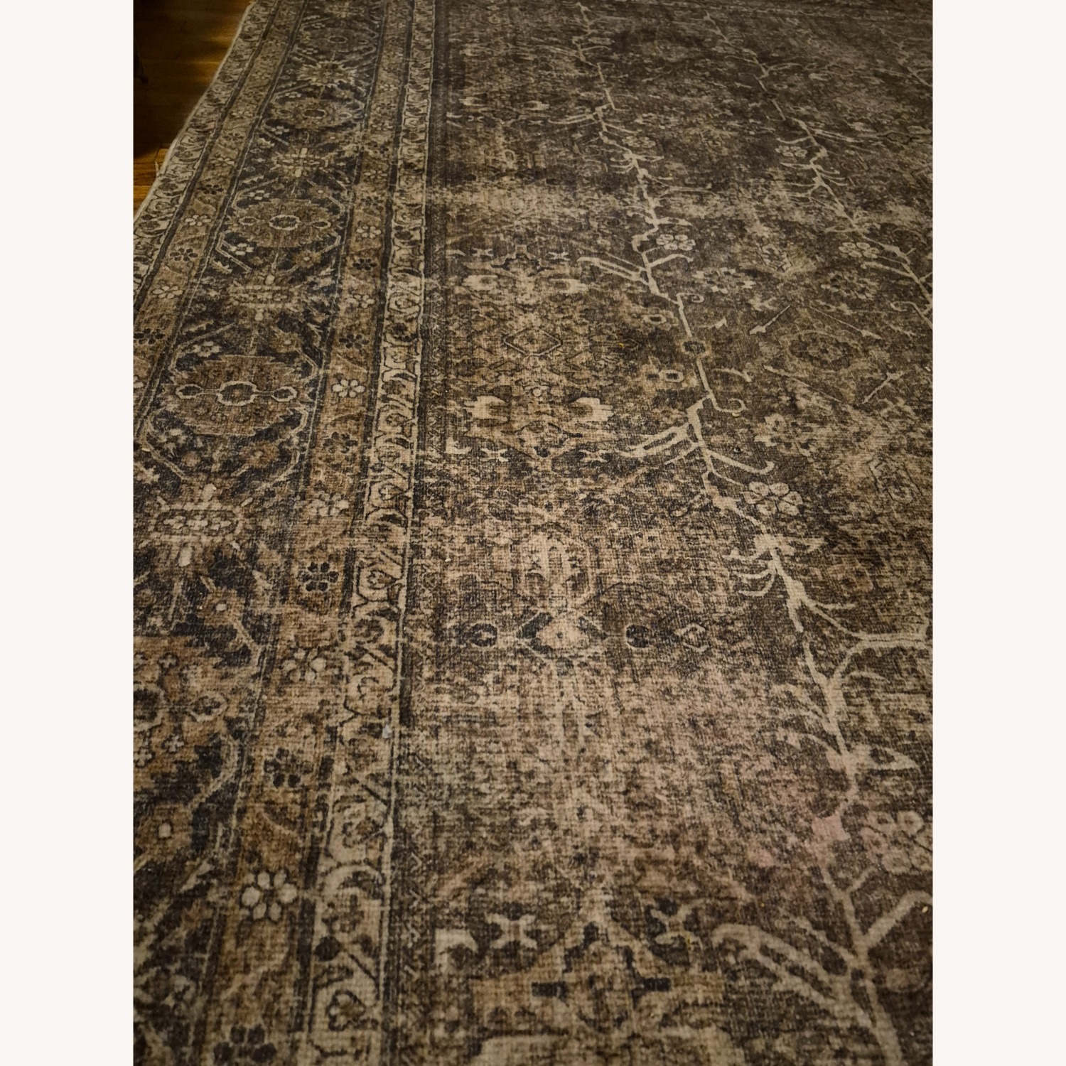 Natural Fabric Area Rug 9' x 12' - image-1