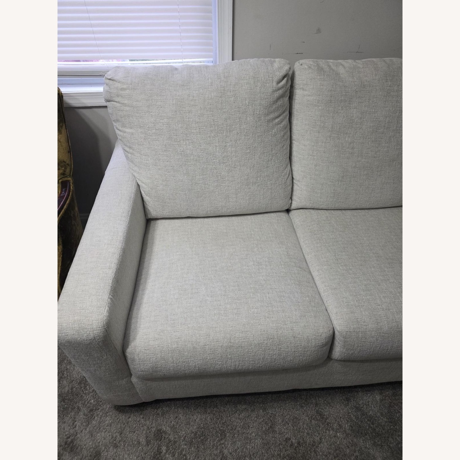 Ashley Furniture Storrow Natural Fabric Sleeper Sofa - image-5