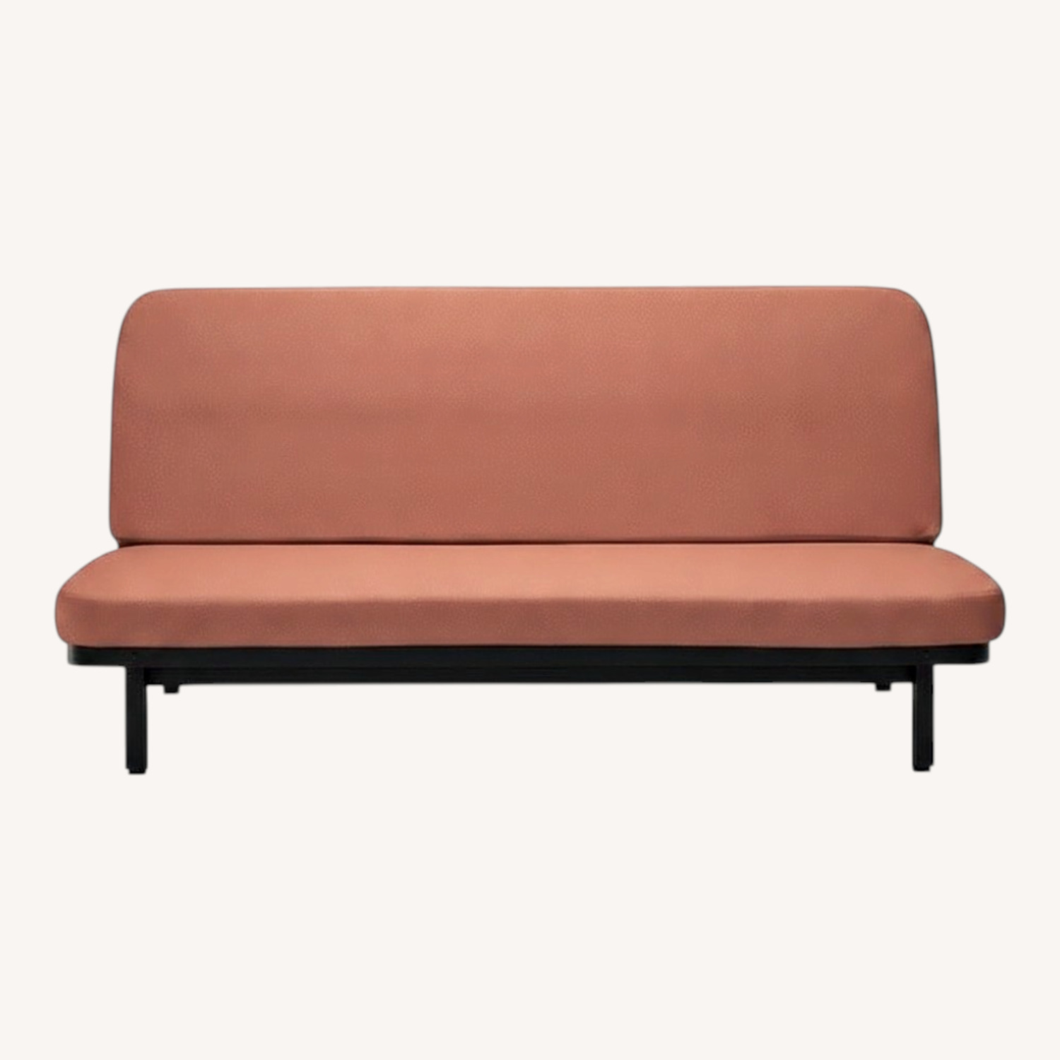 IKEA Nyhamn Sleeper Sofa Red/Brown - image-0