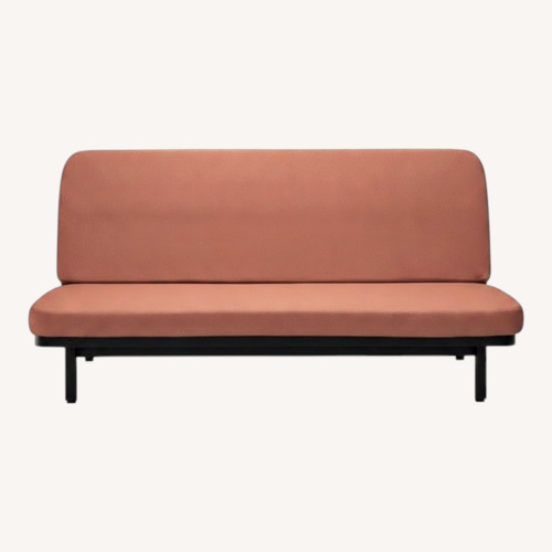 Used IKEA Nyhamn Sleeper Sofa Red/Brown for sale on AptDeco