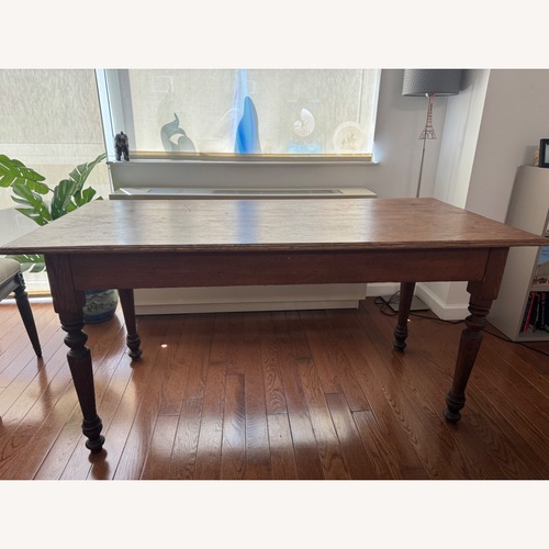 Used Antique Farm Dining Table for sale on AptDeco