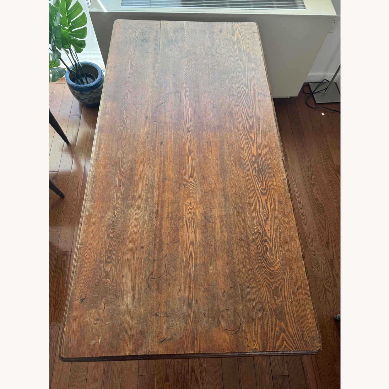 Antique Farm Dining Table - image-5