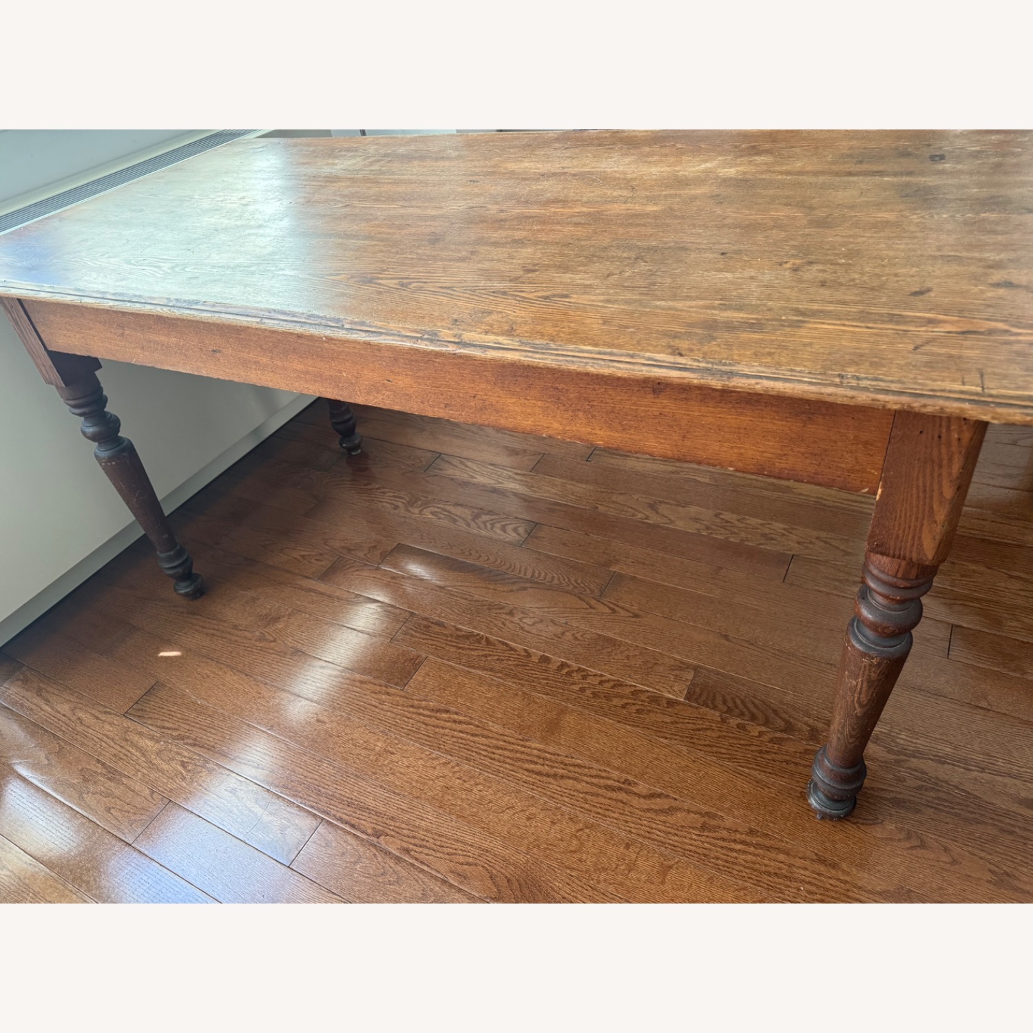 Antique Farm Dining Table - image-16