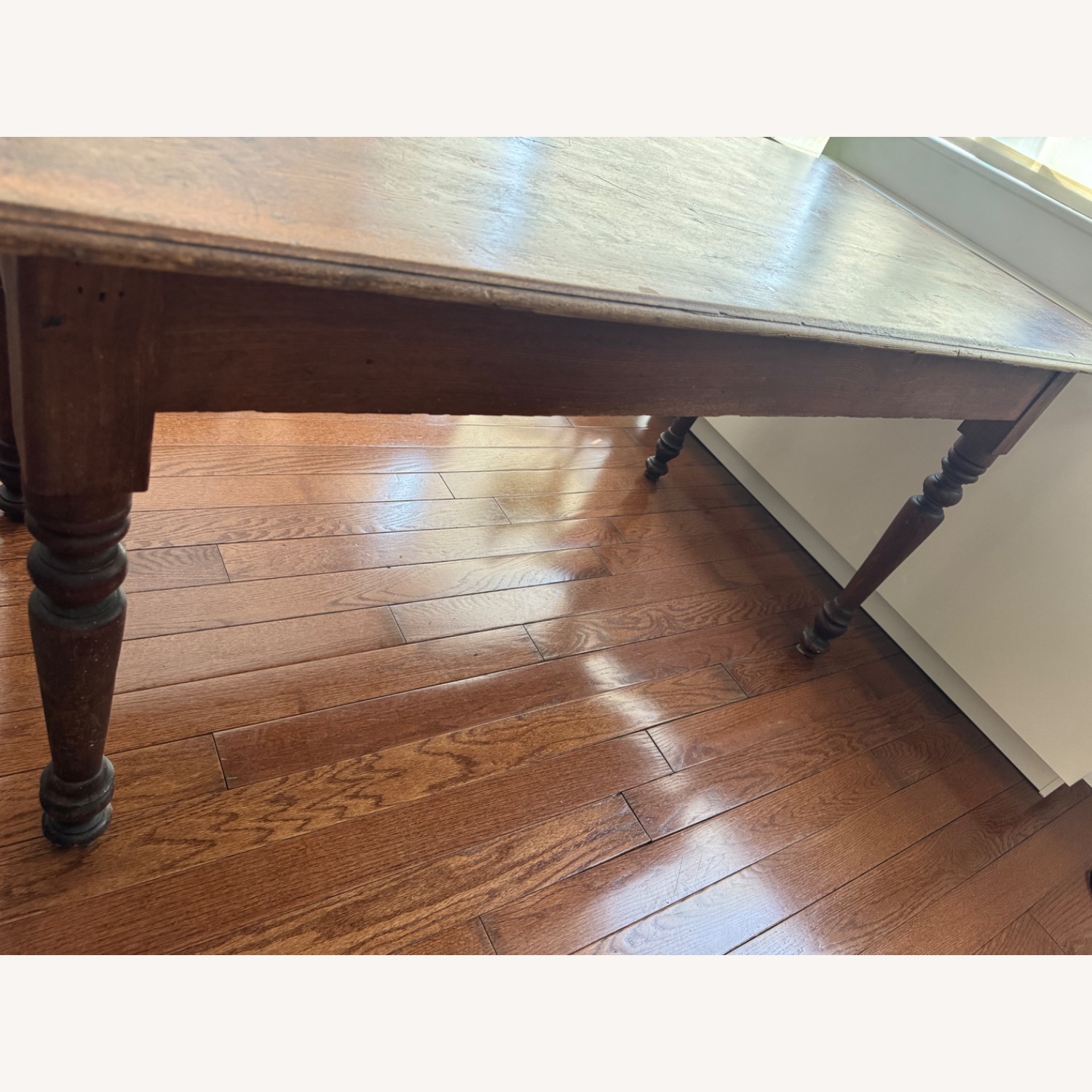 Antique Farm Dining Table - image-15