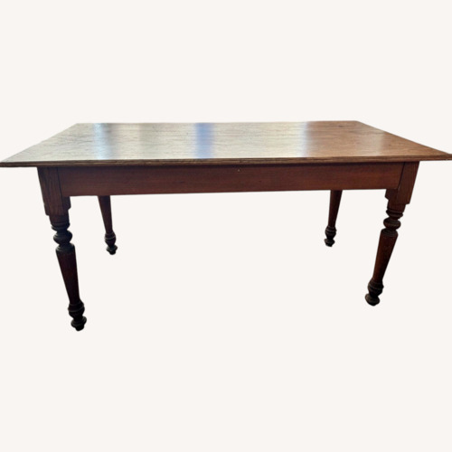 Used Antique Farm Dining Table for sale on AptDeco