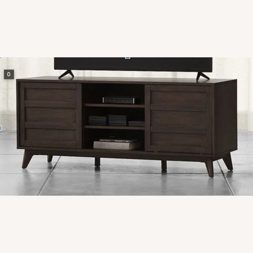 Used Crate & Barrel Dark Brown HD Media Console for sale on AptDeco