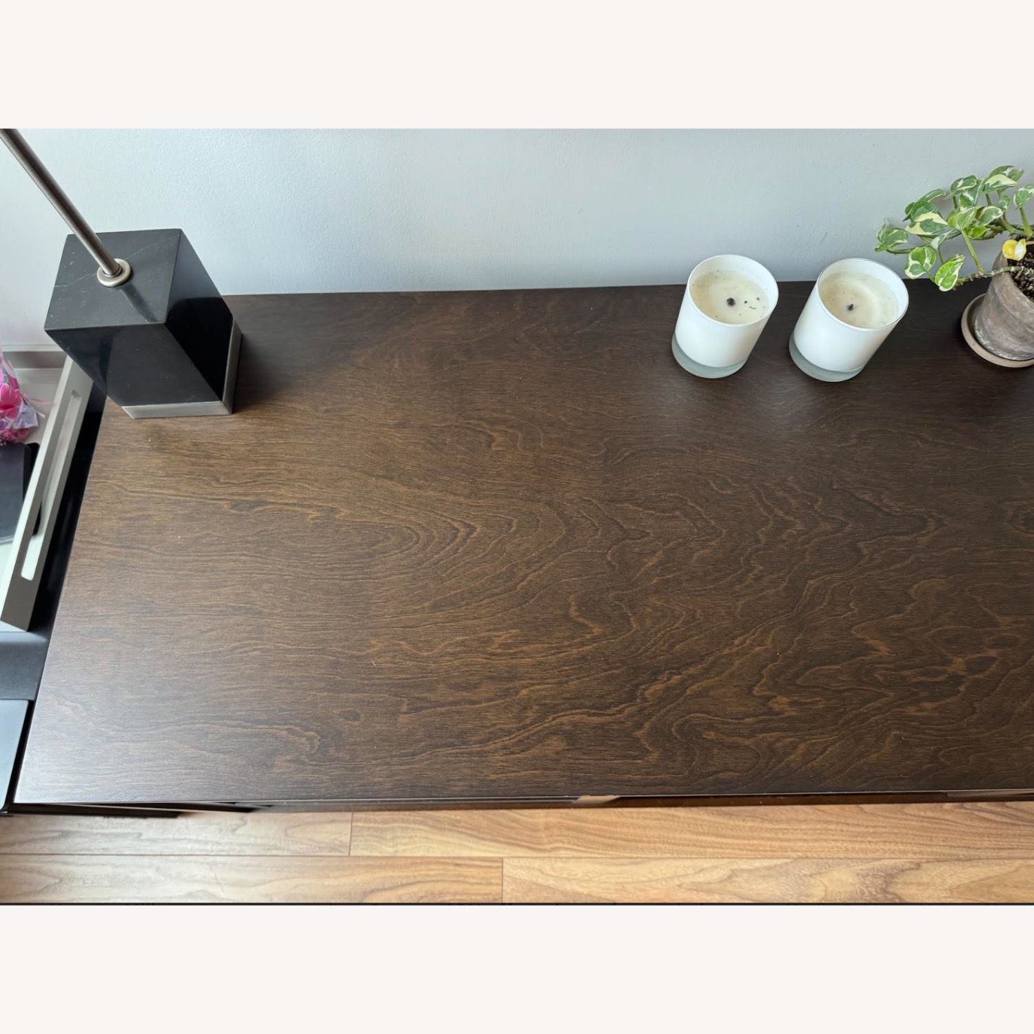 Crate & Barrel Dark Brown HD Media Console - image-3