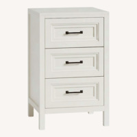 Pottery Barn Sussex 20” 3-Drawer Nightstand