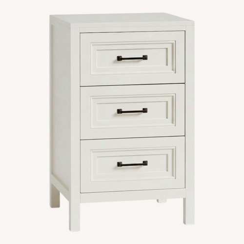 Used Pottery Barn Sussex 20” 3-Drawer Nightstand for sale on AptDeco