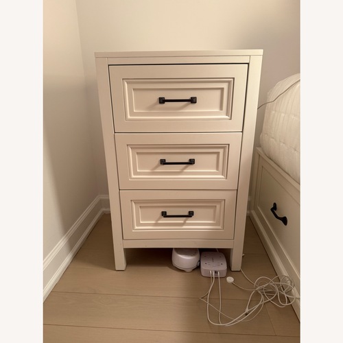Used Pottery Barn Sussex 20” 3-Drawer Nightstand for sale on AptDeco