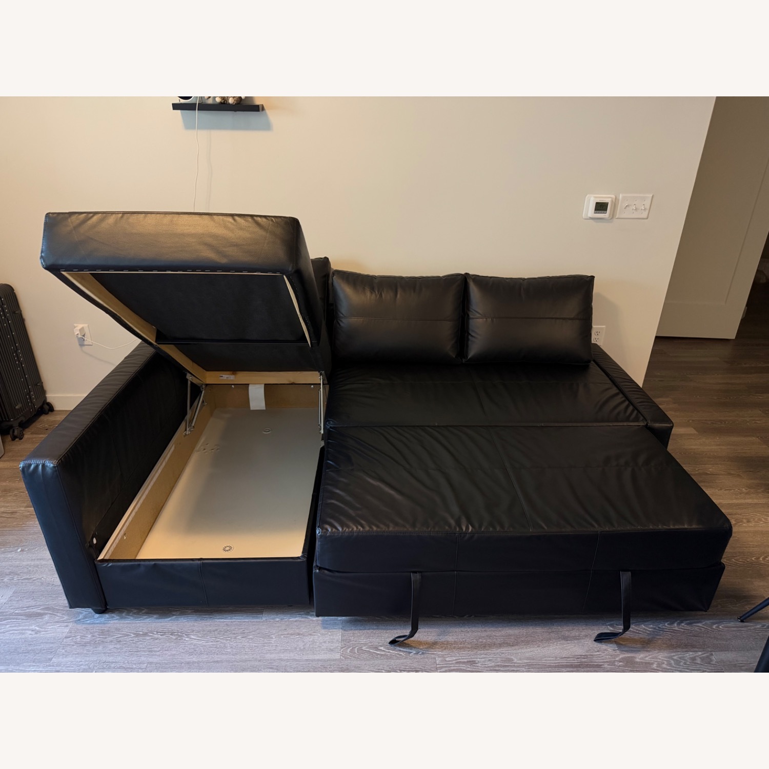 IKEA Friheten Black 3+ Seater Sofa - image-3