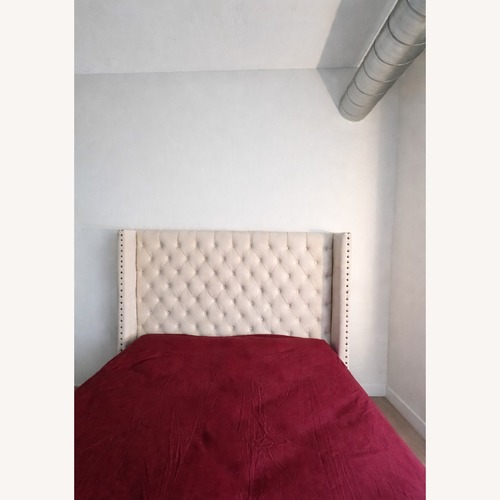 Used Z Gallerie Roberto Queen Bed for sale on AptDeco