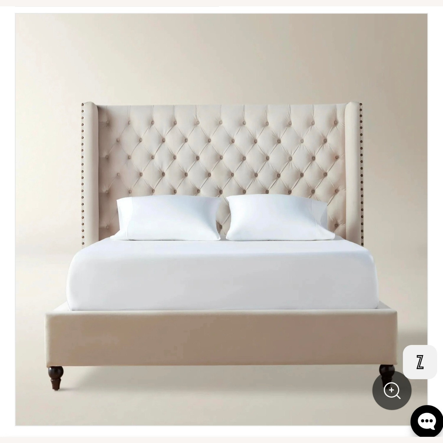  Z Gallerie Roberto Queen Bed - image-2