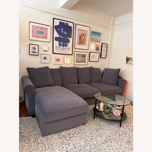 Used IKEA HÃRLANDA Sleeper Sectional Sofa with Chaise  for sale on AptDeco
