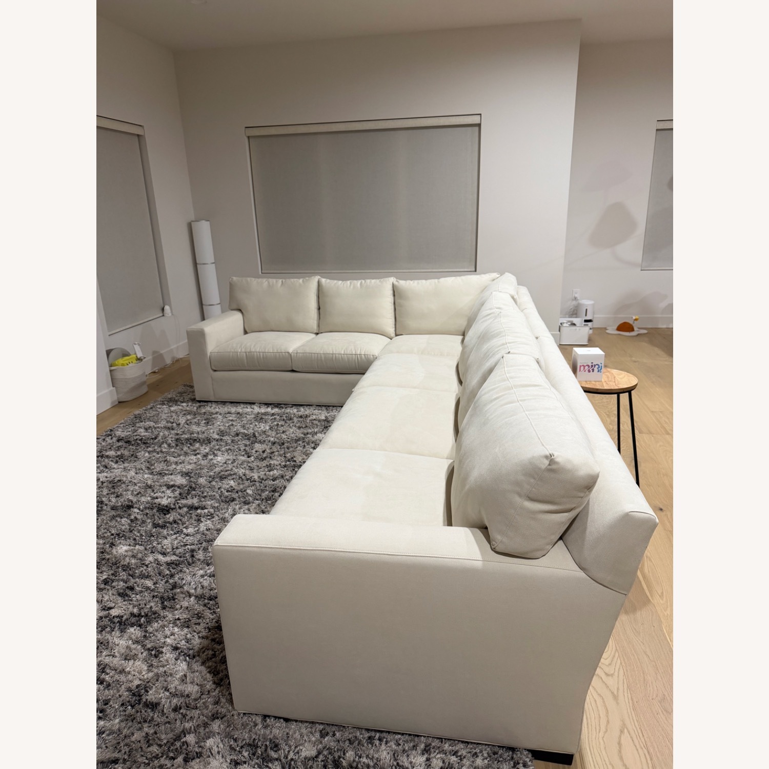 Crate & Barrel Douglas White 3+ Piece Sectional - image-6