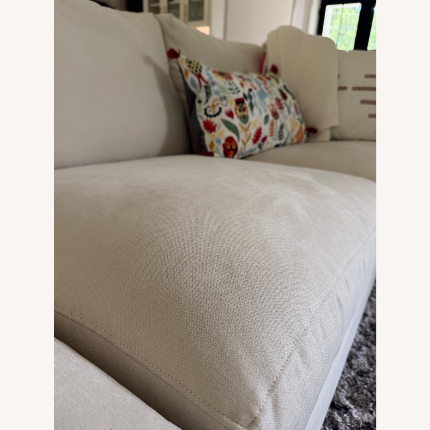 Crate & Barrel Douglas White 3+ Piece Sectional - image-1