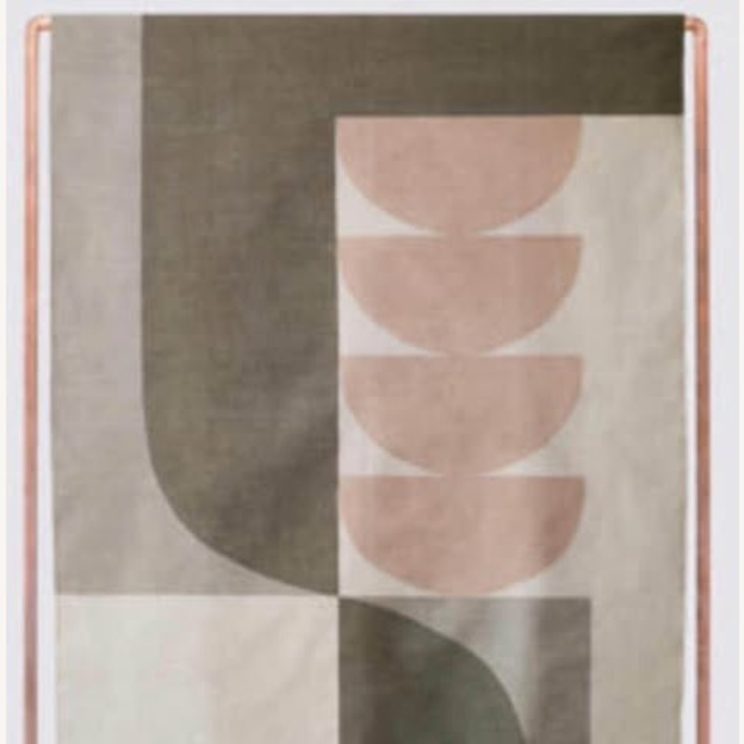 The Citizenry Diya Pink Cotton Area Rug 8' x 10' - image-1