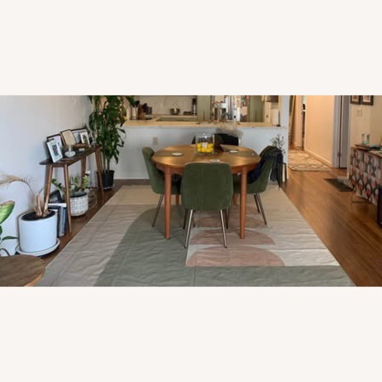 The Citizenry Diya Pink Cotton Area Rug 8' x 10' - image-4
