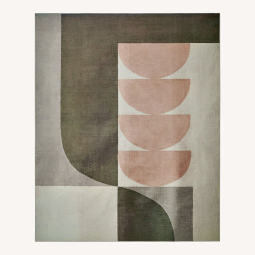 Used The Citizenry Diya Pink Cotton Area Rug 8' x 10' for sale on AptDeco
