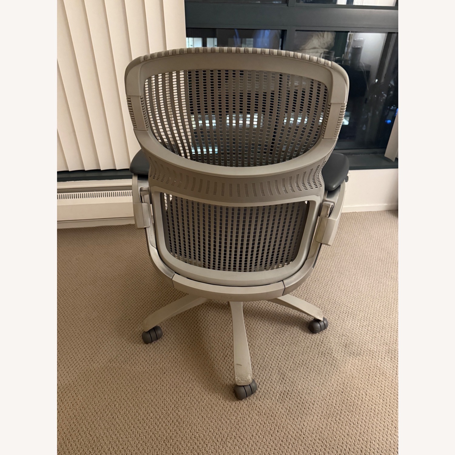 Knoll Generation Light Gray Office Chair - image-4