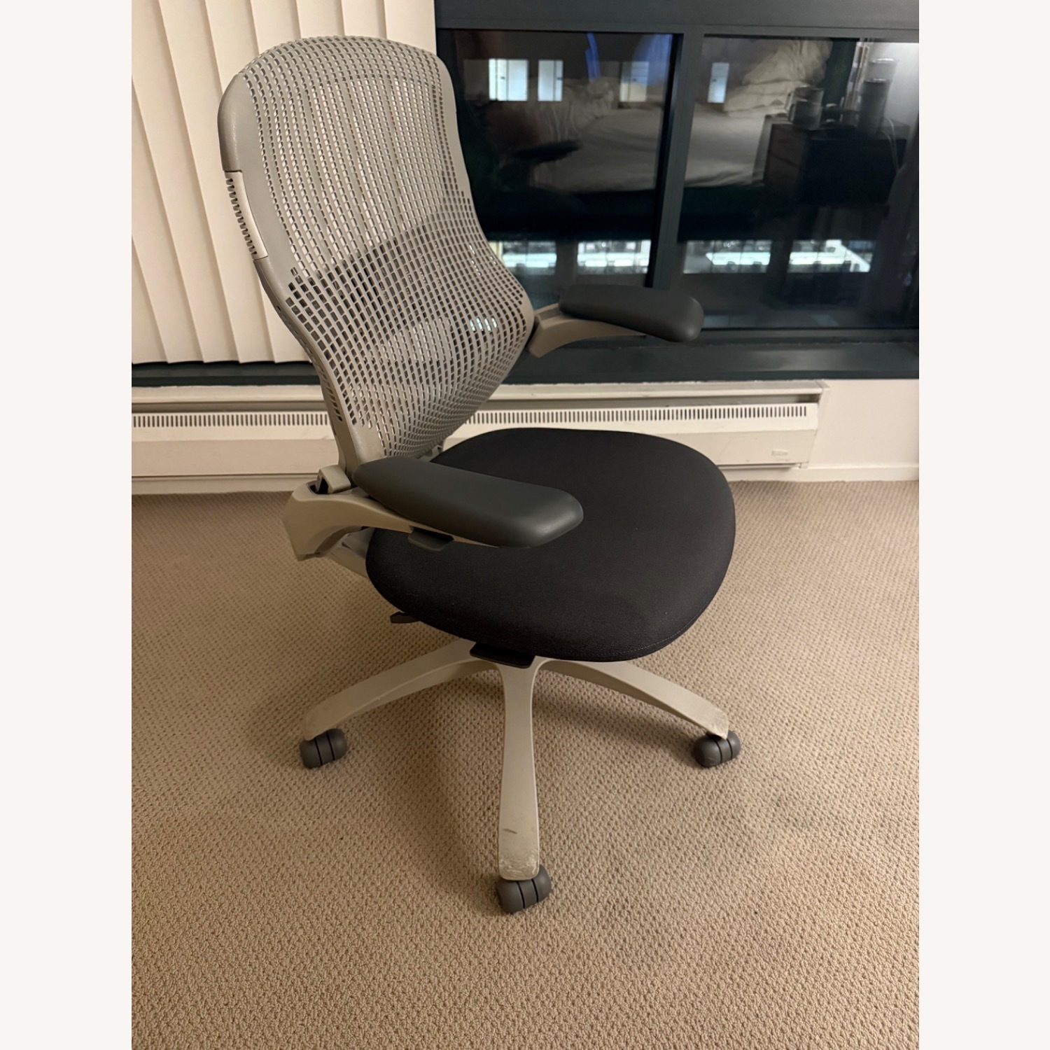 Knoll Generation Light Gray Office Chair - image-3