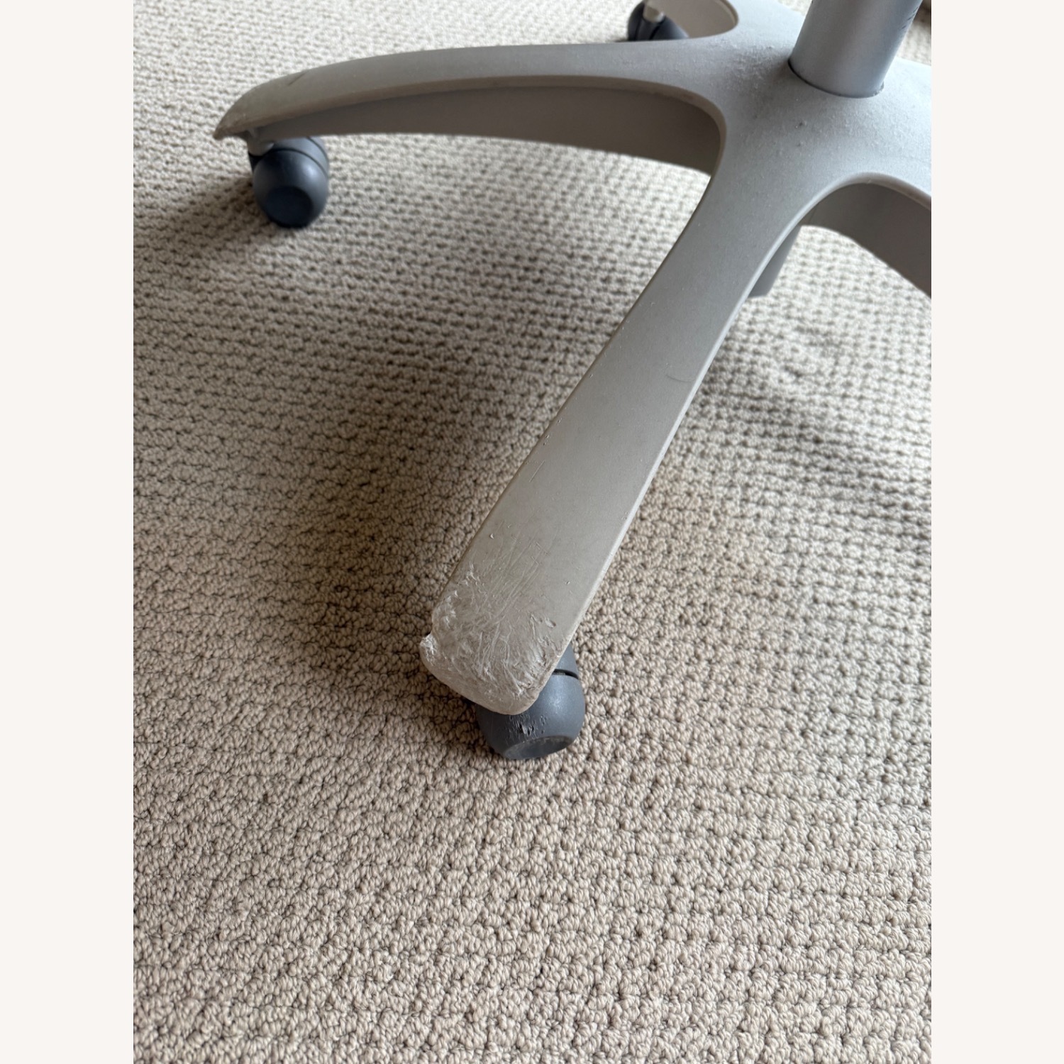 Knoll Generation Light Gray Office Chair - image-2
