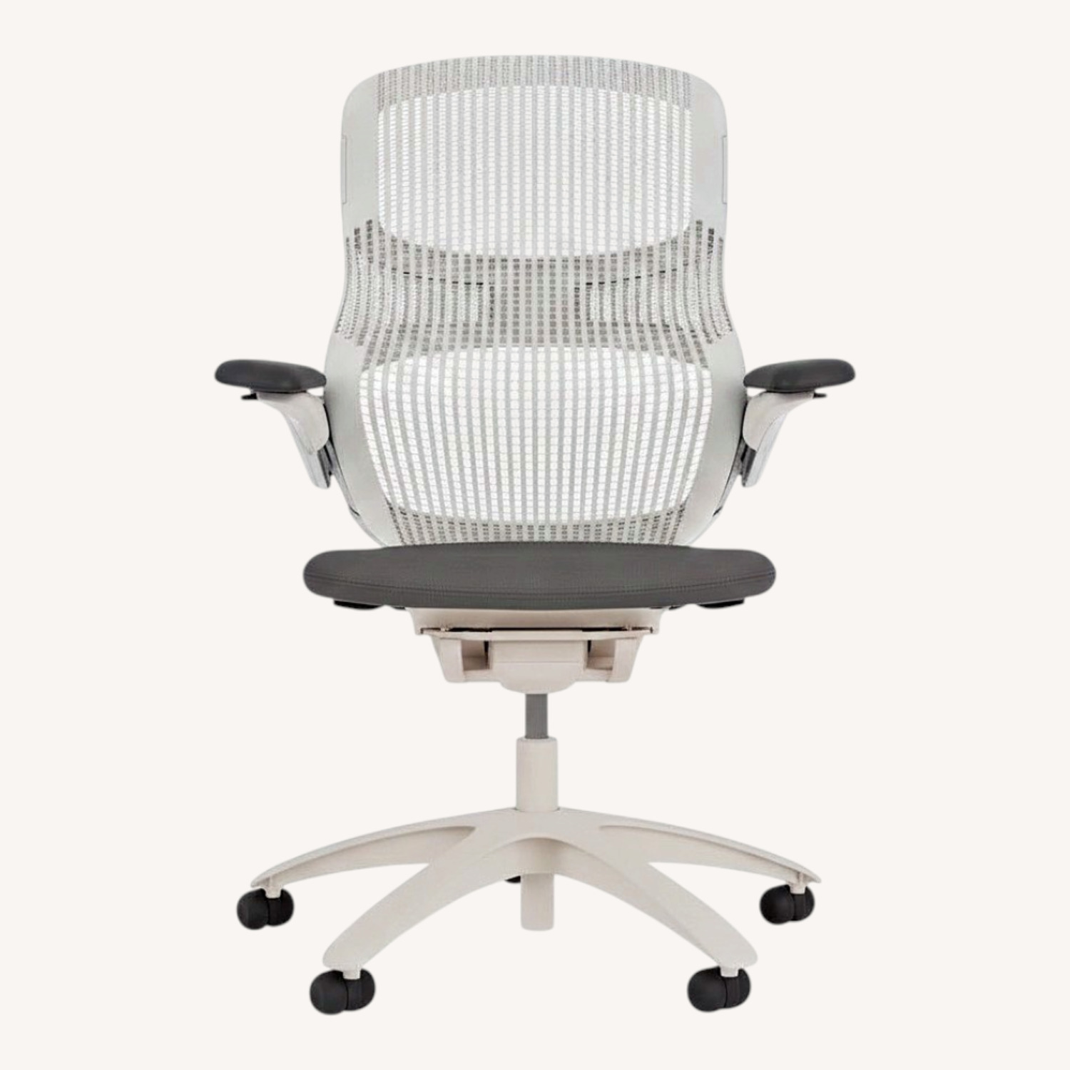 Knoll Generation Light Gray Office Chair - image-0
