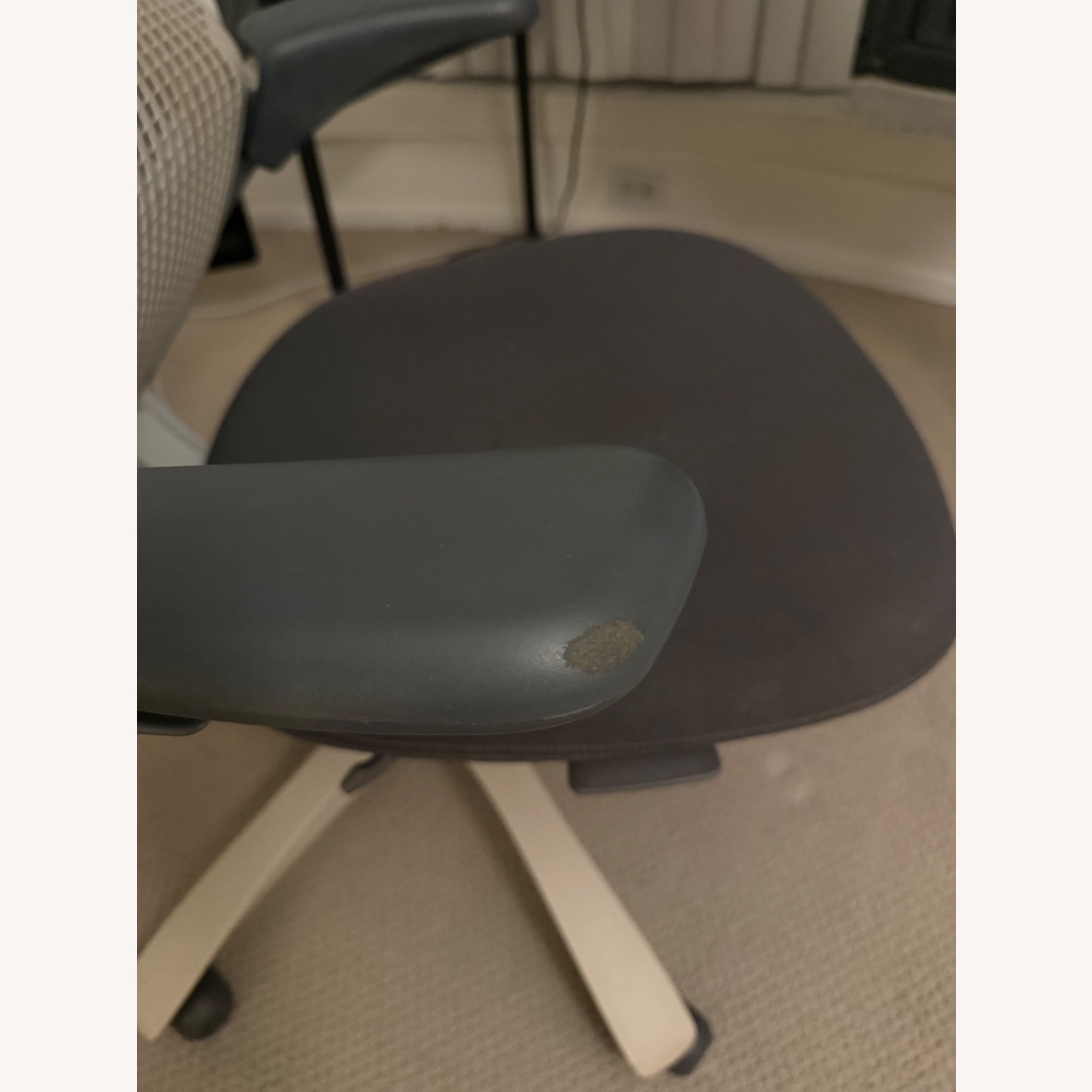 Knoll Generation Light Gray Office Chair - image-3