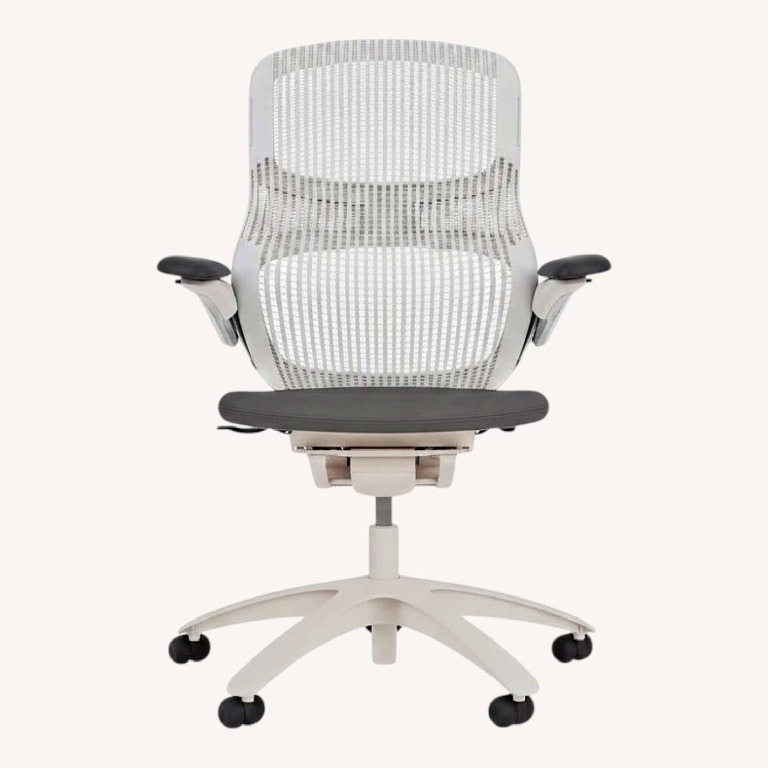 Knoll Generation Light Gray Office Chair - image-6